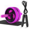 Ab Roller with Mat & Jump Rope - Image 2