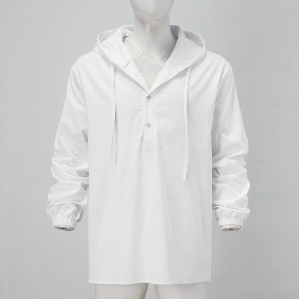 Men Cotton Linen Long Sleeve - Image 10