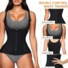 Women Waist Trainer Corset Zipper Vest - Image 3