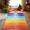 Hot Yoga Rainbow Beach Mat
