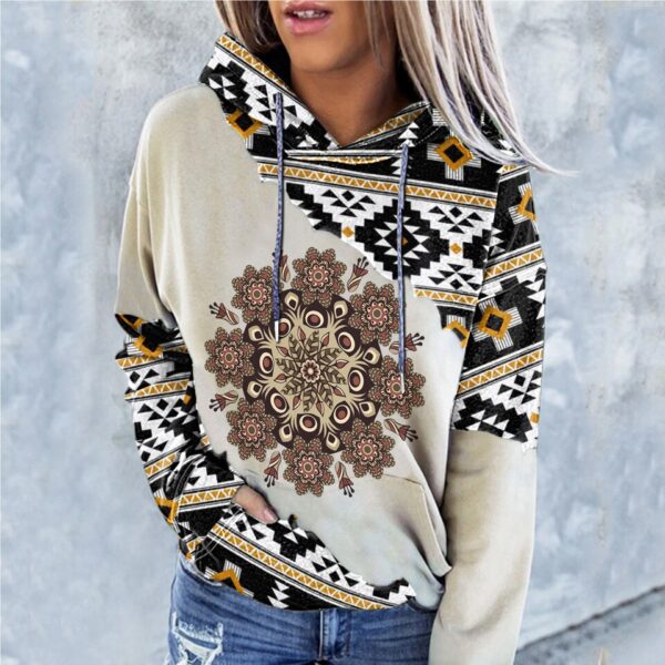Women’s Western Creative Hoodie - Image 2