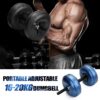 Water-Filled Dumbbell Set - Image 2