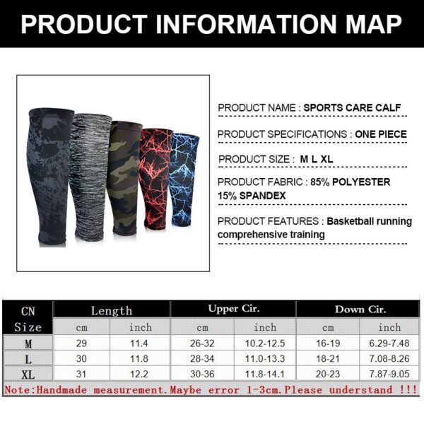 Compression Calf Leg Sleeves - Image 6