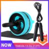 Ab Roller with Mat & Jump Rope