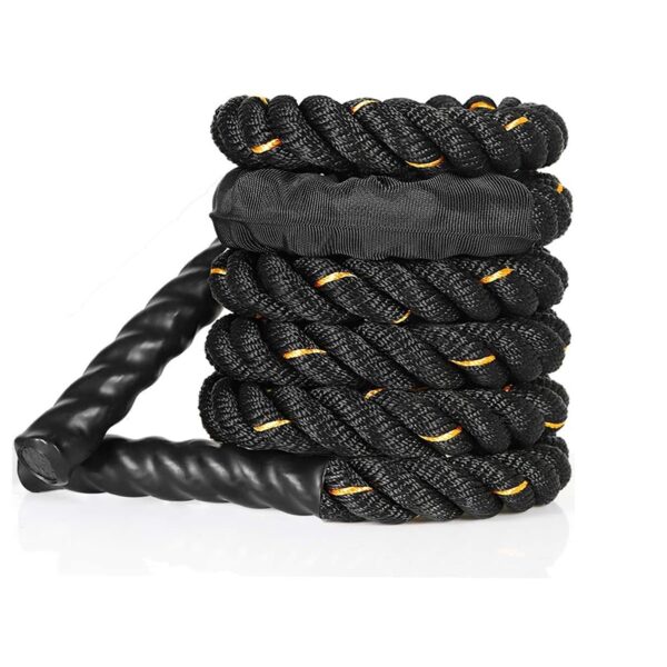 3m* 25mm Heavy Jump Rope Crossfit Weighted Battle Skipping Ropes Power Improve Strenght Training Fitness Home Gym Equipment - Image 4