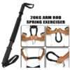 20KG Arm Training Gym Spring Steel Exerciser Power Wrist Hand Gripper Strengths Fitness Equipment Chest Expansion Device - Image 3