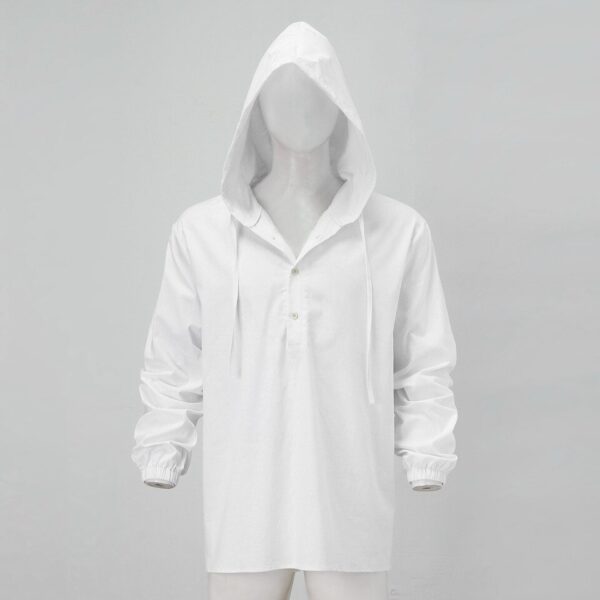 Men Cotton Linen Long Sleeve - Image 9