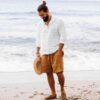 Men Cotton Linen Long Sleeve - Image 7