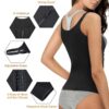 Women Waist Trainer Corset Zipper Vest - Image 4