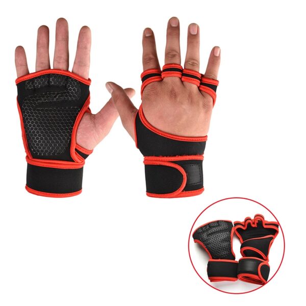 1 Pairs Weightlifting Training Gloves - Image 2