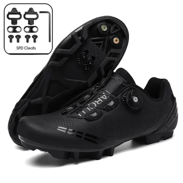 2022 Cycling Shoes Mtb Men Racing Bike Shoes Self-Locking Speed Bicycle Sneakers Women Spd Cleats Mountain Road Cycling Footwear - Image 16
