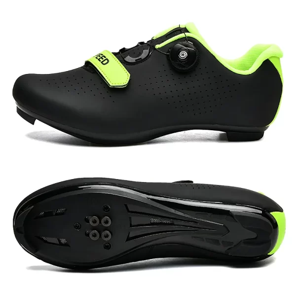2023 New Road Bicycle Shoes Men Cycling Sneaker Mtb Clits Route Cleat Dirt Bike Speed Flat Sports Racing Women Spd Pedal Shoes - Image 9
