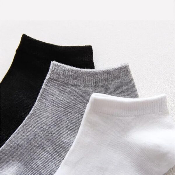 10pairs / low black and white gray socks - Image 4