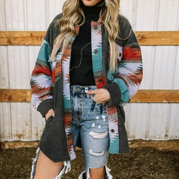 Women's Casual Fuzzy Fleece - Image 8