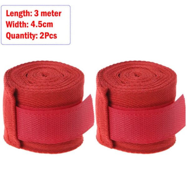 Cotton Boxing Bandage Wrist Wraps Combat Protect Boxing Sport Kickboxing Muay Thai Handbands Training Competition Gloves 3M - Image 16