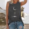 Skeleton Travel Around Space Tank Top - Image 11