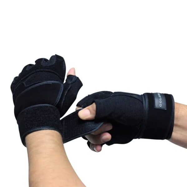 Gym  Wrist Wrap Weightlifting Gloves - Image 4