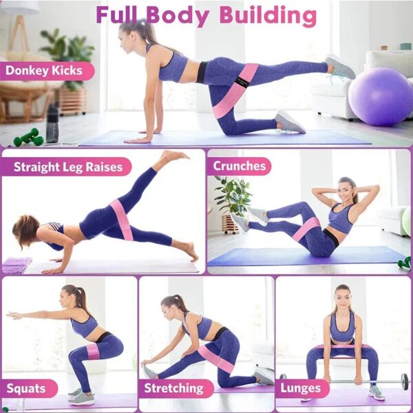 Fitness Resistance Band Rubber Band - Image 6