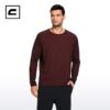 CRZ YOGA Men's Crew Neck Long Sleeve