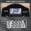 Grip Strength Tester, 396Lbs/180Kg Digital Hand Dynamometer Grip Strength Meter USB LCD Screen Hand Grip Dynamometer - Image 6