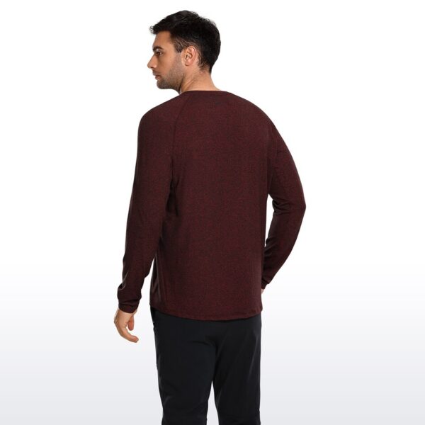 CRZ YOGA Men's Crew Neck Long Sleeve - Image 2