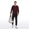 CRZ YOGA Men's Crew Neck Long Sleeve - Image 4