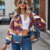 Aztec Denim Jacket - Image 14