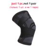 WorthWhile 1PC Sports Kneepad Men Pressurized Elastic Knee Pads - Image 10