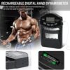 Grip Strength Tester, 396Lbs/180Kg Digital Hand Dynamometer Grip Strength Meter USB LCD Screen Hand Grip Dynamometer - Image 4