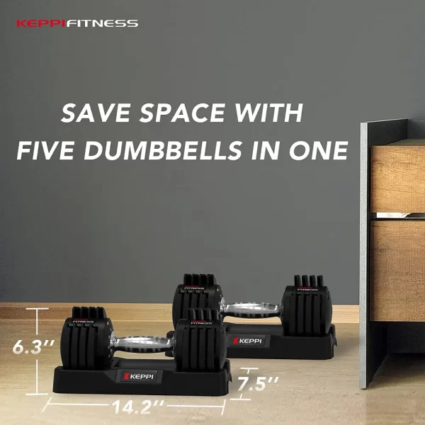 SmartBell Adjustable Dumbbells Set - Image 4