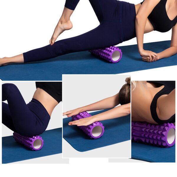 26cm Yoga Column Gym Fitness Pilates Foam Roller Exercise Back Massage Roller Yoga Brick Home Fitness Equipment - Image 3