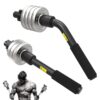 Arm Strength Trainer Gym Home Forearm Muscle Power Workout Bicep Triceps Power Blaster Fitness Dumbbell Bar Hand Grips Equipment